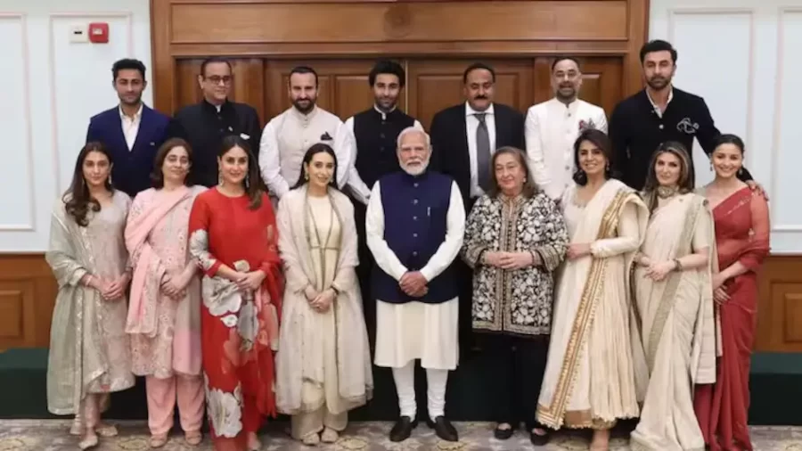 Kapoor Family Meets PM Modi as They Prepare to Honor Raj Kapoor’s Legacy